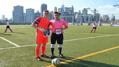 What is a football pennant?