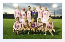 High-quality team soccer pennants for match day presentation